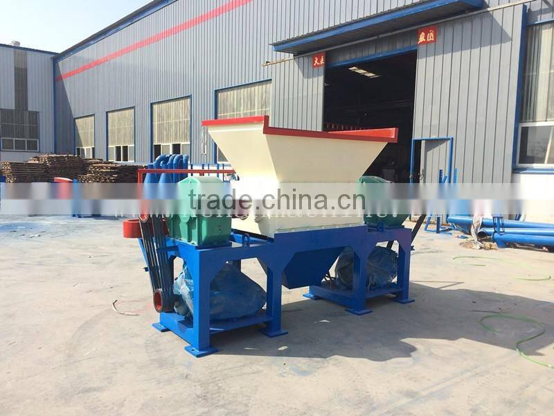 double axis shredder machine