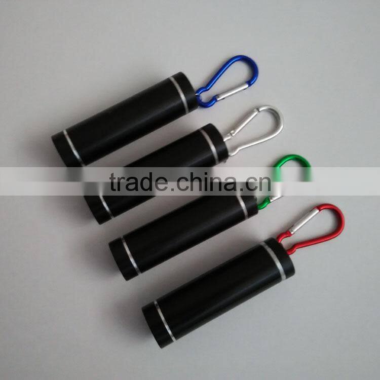 red light AAA battery led flashlight cheap flashlight gift led torch flashlight carabiner flashlight
