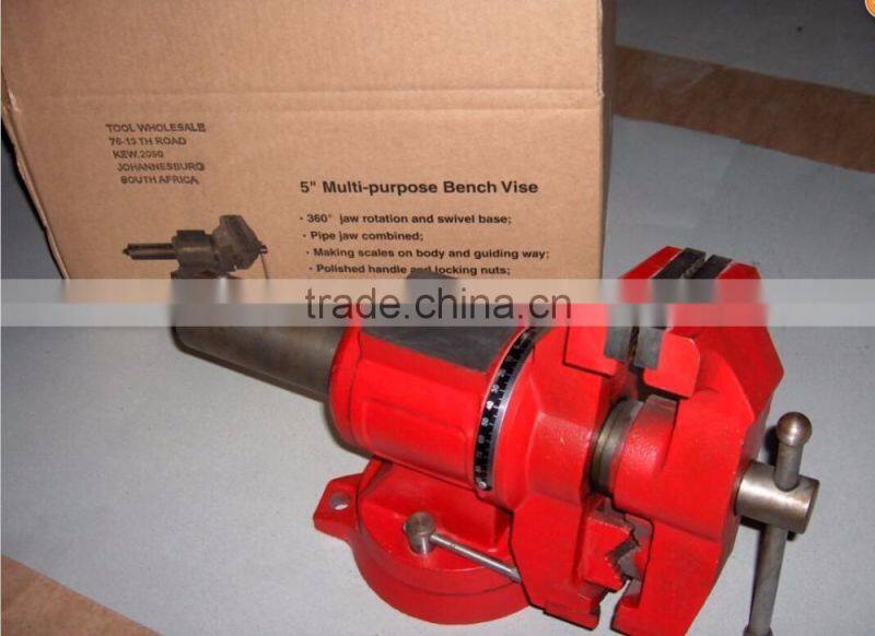 5" Heavy duty Multi-function bench vise 002