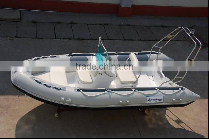 PVC or Hypalon luxury RIB boat
