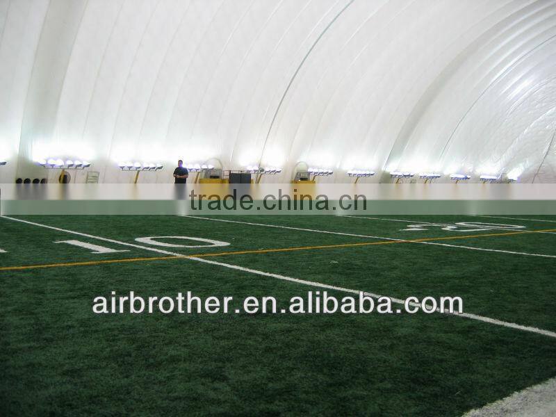 PVDF coated inflatable membrane structure