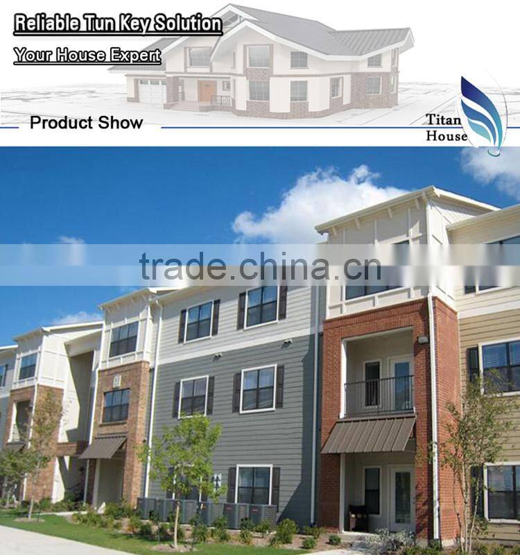 Easy Installation Light Steel Prefabricadas Holiday Apartments