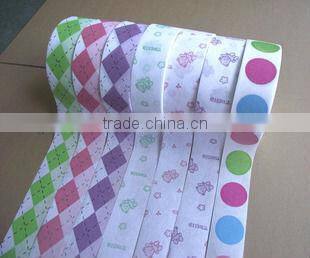 small width non wovens fabrics use for christmas fabric decoration or gift and flowers packaging