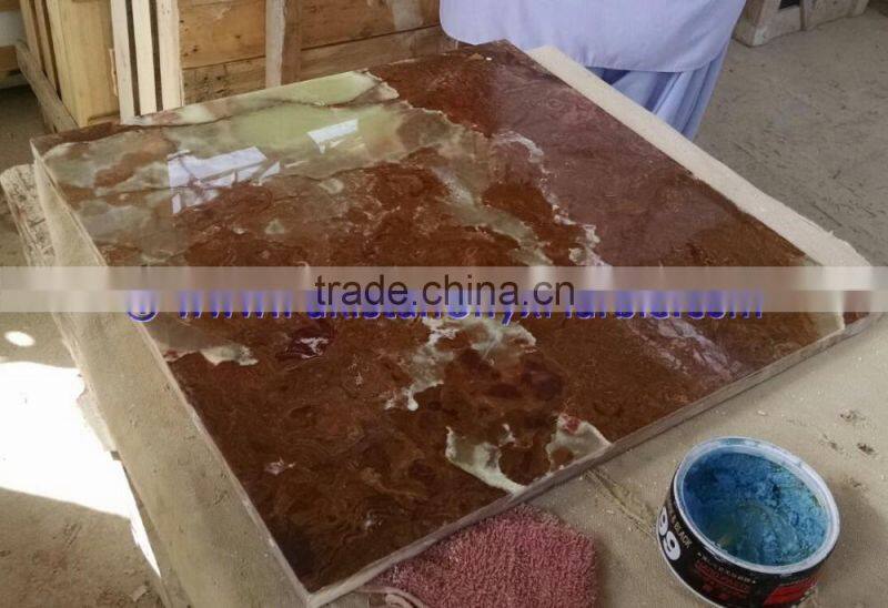 Wholesale high quality RED ONYX TABLE TOPS COLLECTION