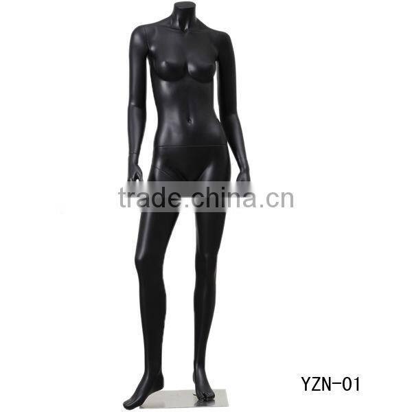 New painting gold sexy female headless mannequin for window display