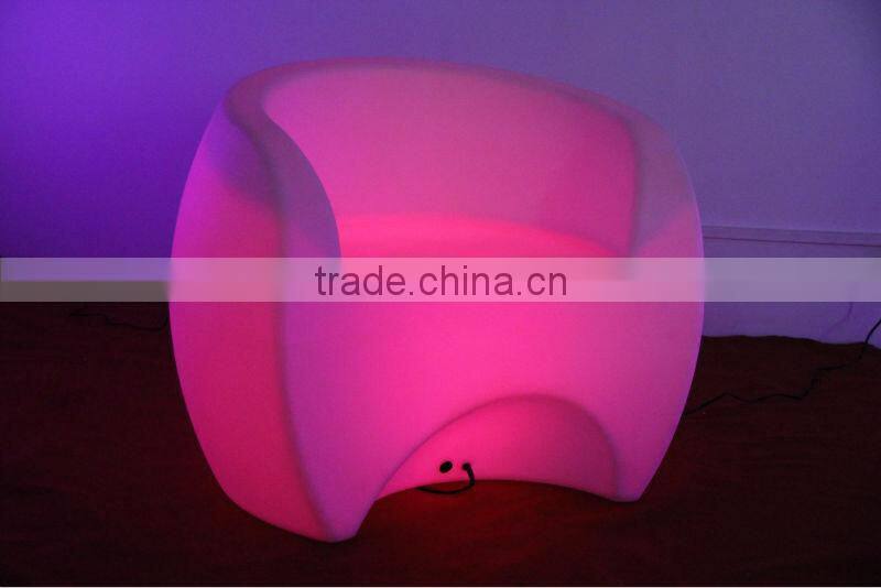 Lovely One Seat Good Quality LED Leisure Sofa Furniture for Coffee Shop and Bookshop