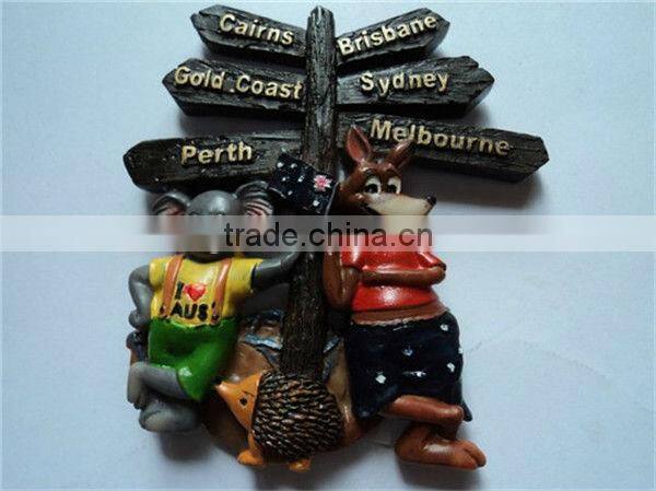 Australia state shaped souvenir magnets