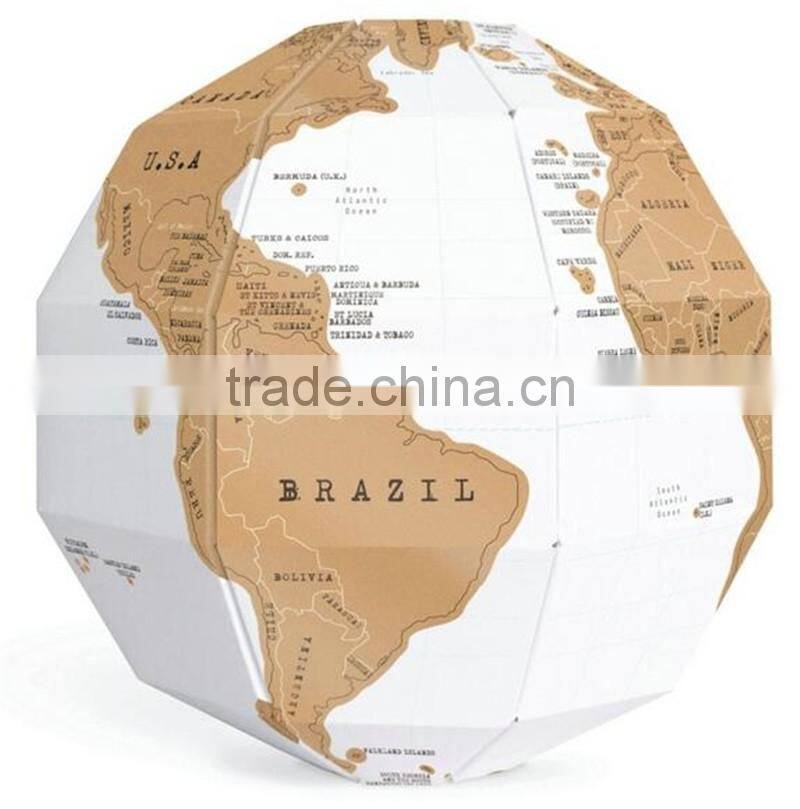 CT-529 Globe second generation Globe DIY vertical group World map version