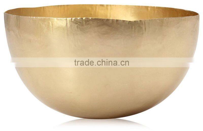 Copper Decorative serving bowl,Copper plated serving bowls, Flower cut dry fruit decorative bowl