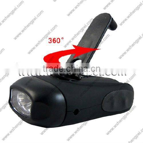 solar hand dynamo torch