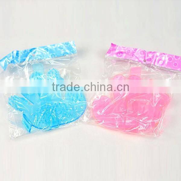 Rubber material gloves pet dog cleaning bath glove pet grooming brush