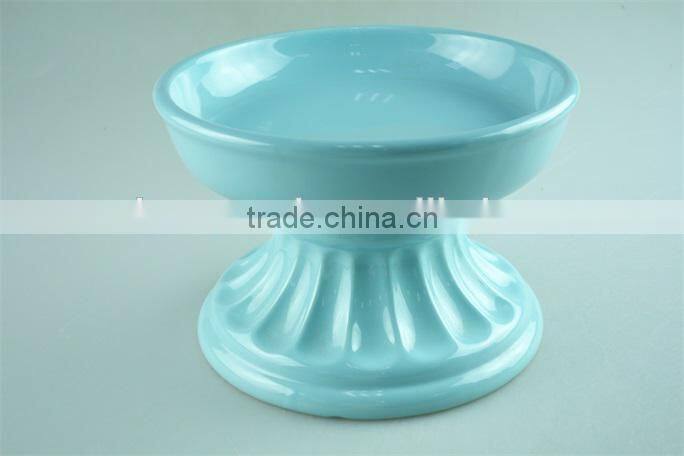 Unique cheap ceramic cake stand for party/weeding/daily use in stock