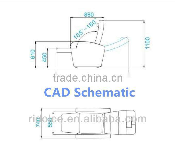 Pedicure chair Nail chair used nail salon equipment funiture TKN-31008A