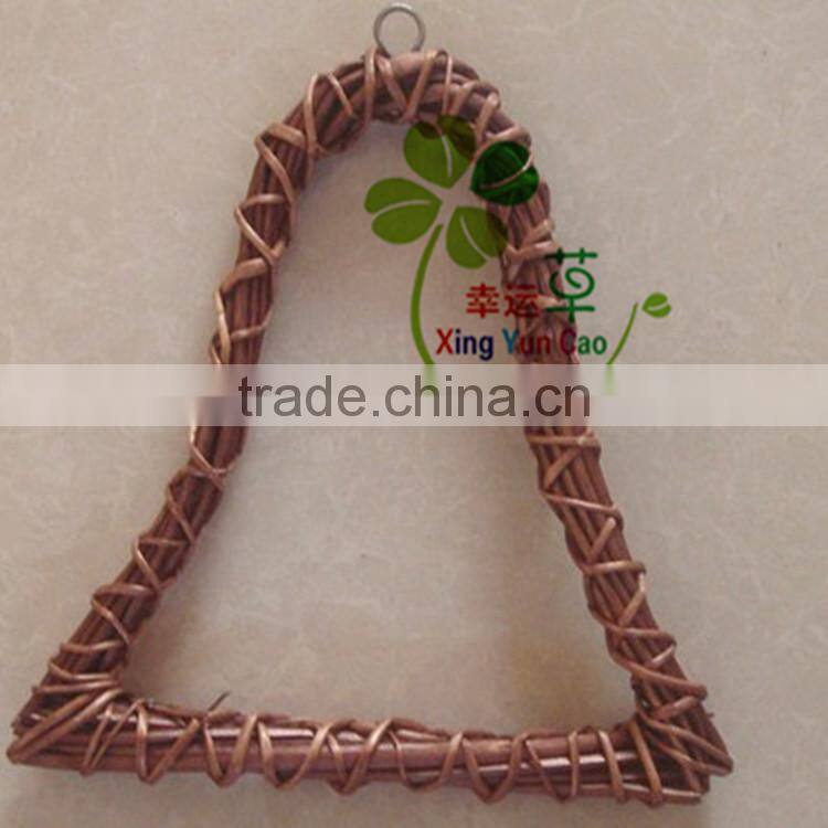 Cheap Christmas wicker bell decoration