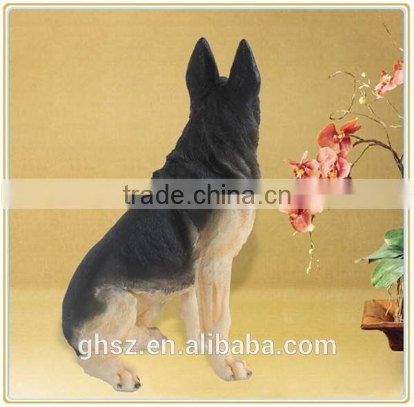 Wholesale custom garden decorative resin wild animal wolf statues