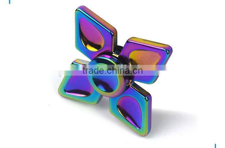 Top selling nice design alloy material fidget spinner toy