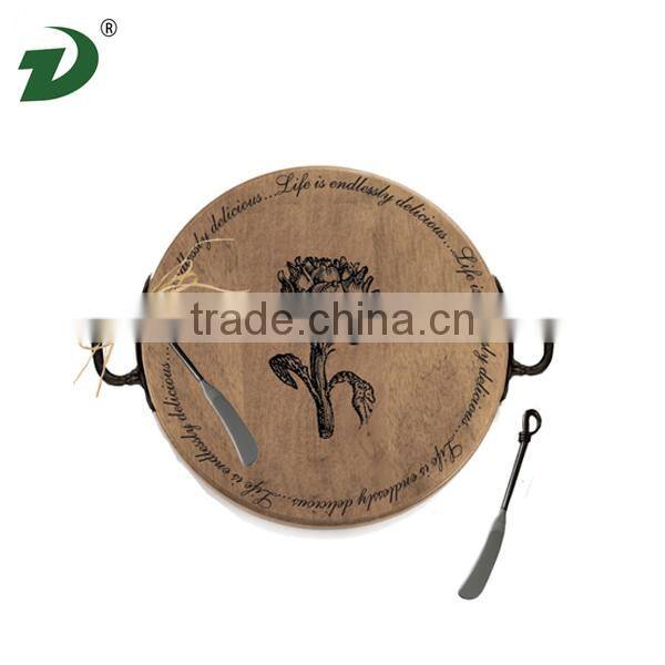 Cheap unfinished wooden tray wholesale
