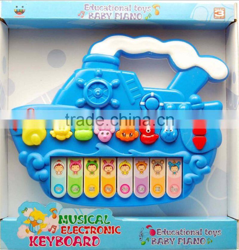 2015 hot sale musical instrument electronic educational keyboard for kids/ popular keyboard learning machine toys