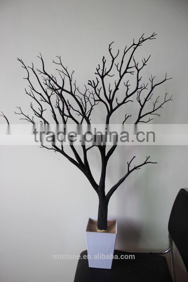 Plastic white wedding trees