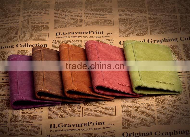 slim leather rfid card holder ID window leather card holders