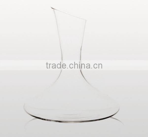 best selling high capacity single glass wine decanter without handle