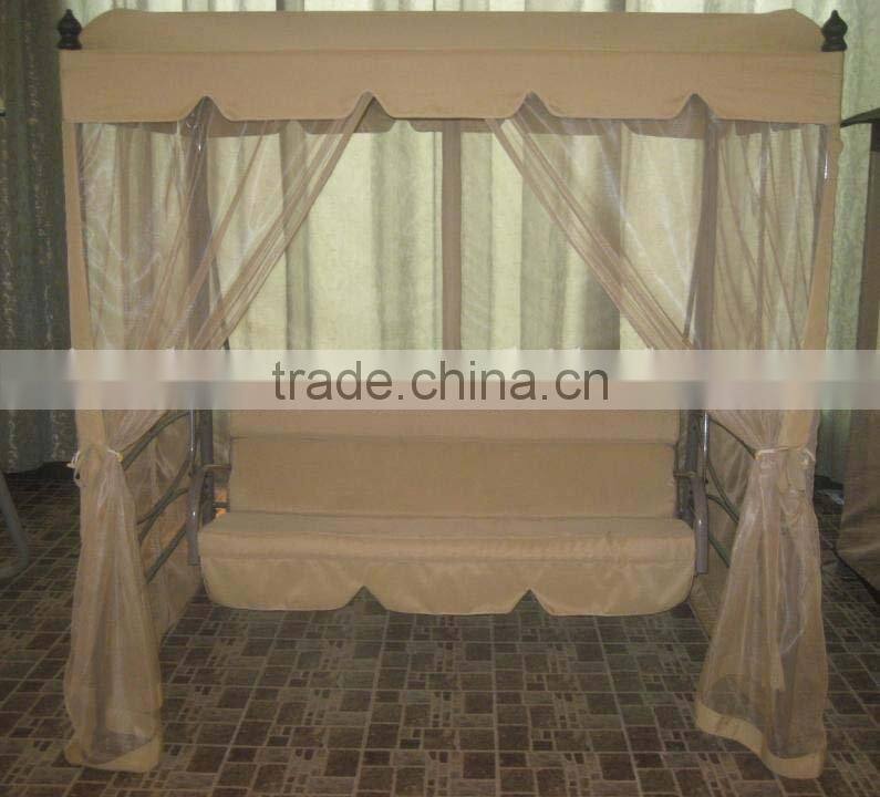 Outdoor gazebo swing