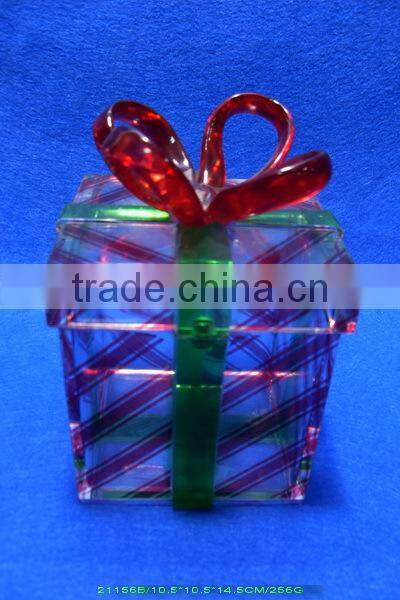 fancy christmas clear gift box