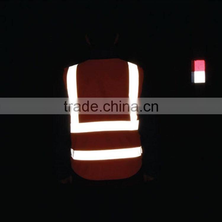 On road tool safe reflective high visability vest safety vest