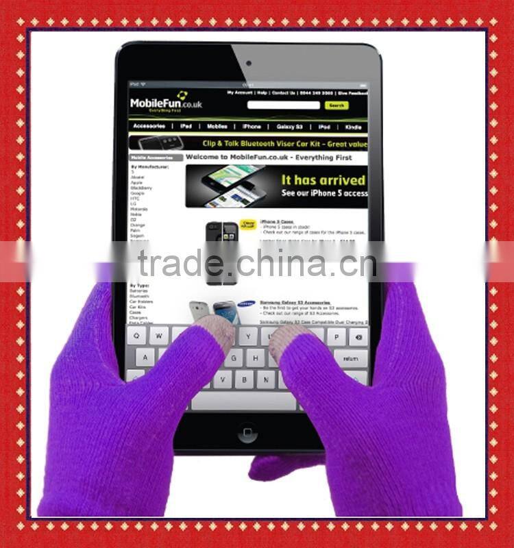 Promotion Winter Warm Smartphone Gloves/ Texting Touch Gloves/iPhone Gloves