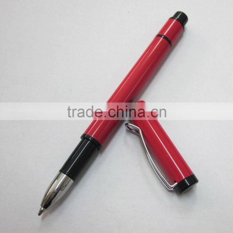 2014 new designer double sided pen,2 in1 highlighter pen