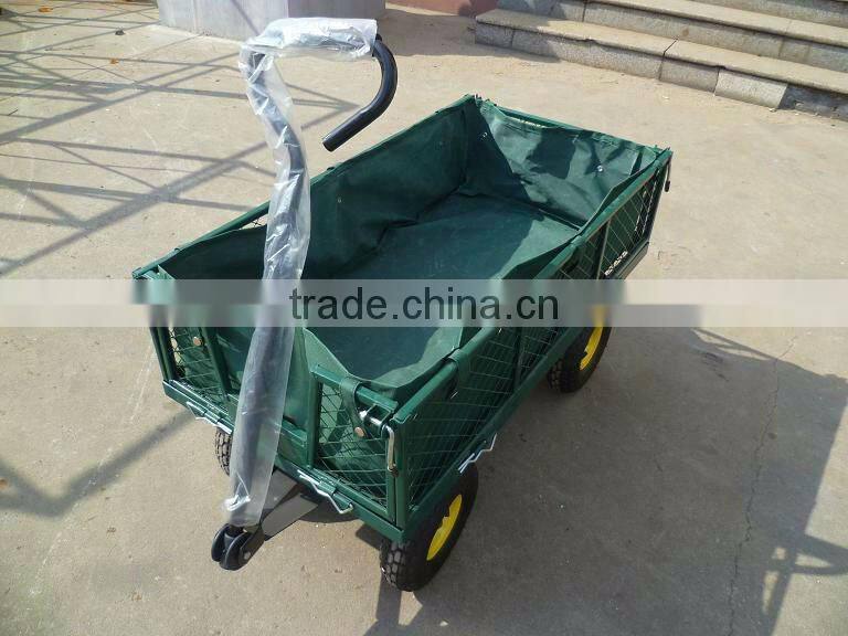 Four-wheel folding wagon cart with 600D water proof bag TC1846