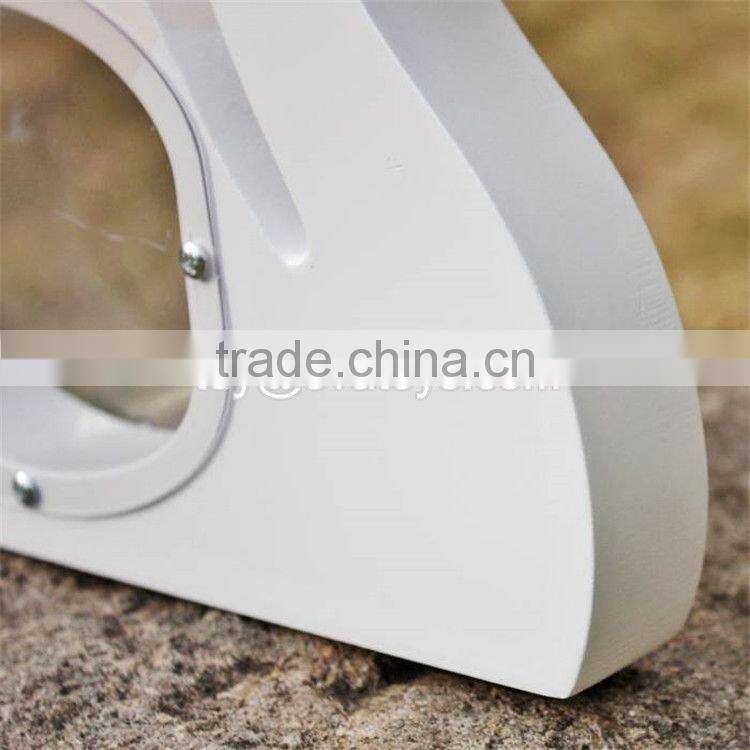 New design cute white swan shape wooden baby piggy banks W02A256