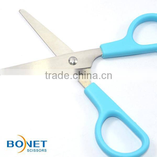 S71046C 5" ABS Handle school student scissor with safe cover