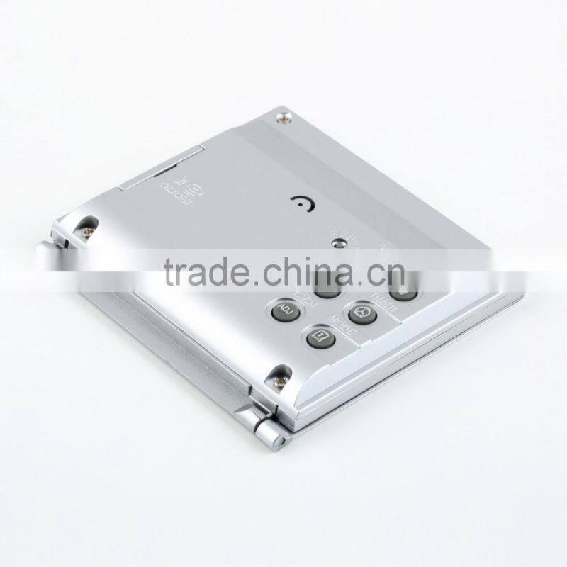 Multifunction Electronic Simple Desk Digital LCD Thermometer Calendar Alarm Clock