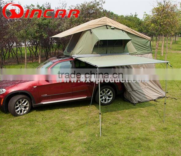 Tough Car Side Shade 4x4 Awning Tent Camping Roof Top 4WD Pull Out