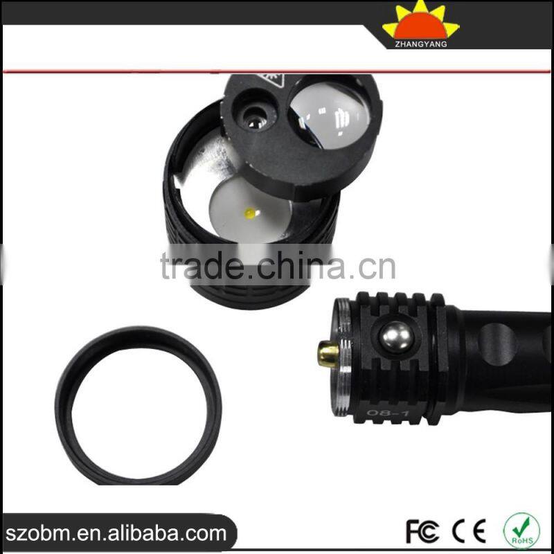 Wholesale OEM 3 in 1 5mW Green and Red Laser Pointer + Leitesi LED Multifunction Flashlight for Rifle Hunting