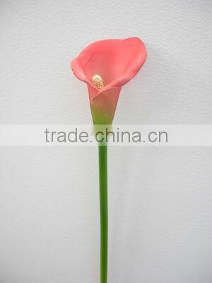 valentine single stem artificial eva lily flowers