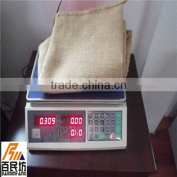 jute sack for packing food 80*50cm