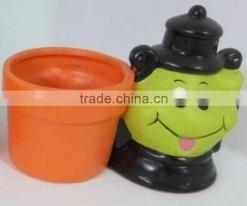 Halloween decorations ceramic flower pots