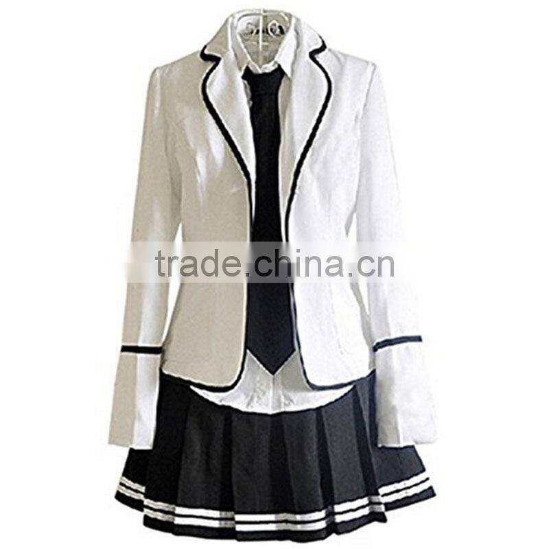 custom sex school girls cotton frocks uniform catalog design