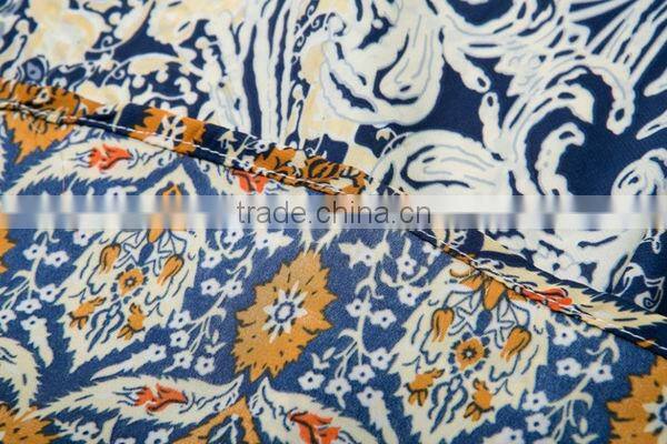 HD-D148 hot design elegant fashion floral women dress/casual ladies dress