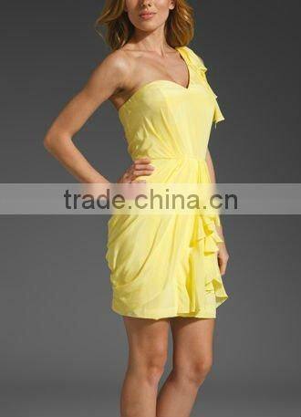 12DR033 Nice new design cotail dresses for summer