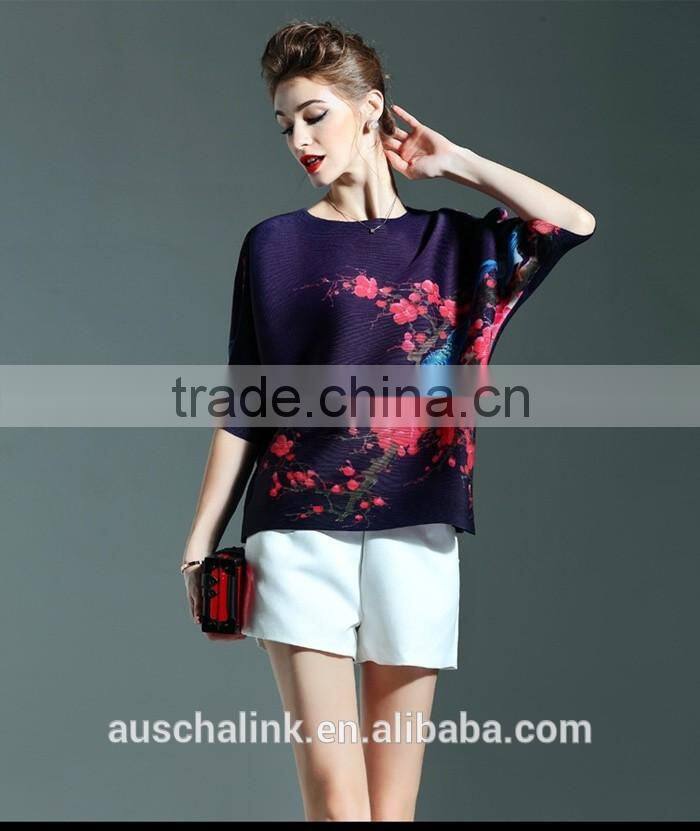 hot sell summer women new design fashion tops made in china