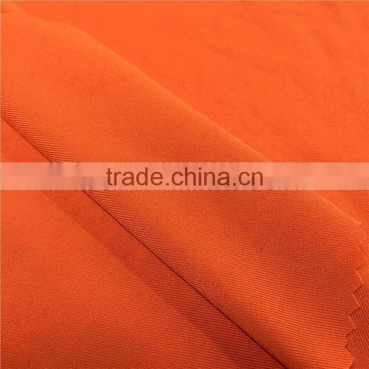 Hot 100% spun polyester single jersey knitted fabric for wholesale