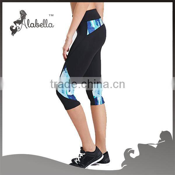 Sublimation print leggings wholesale latest design capri