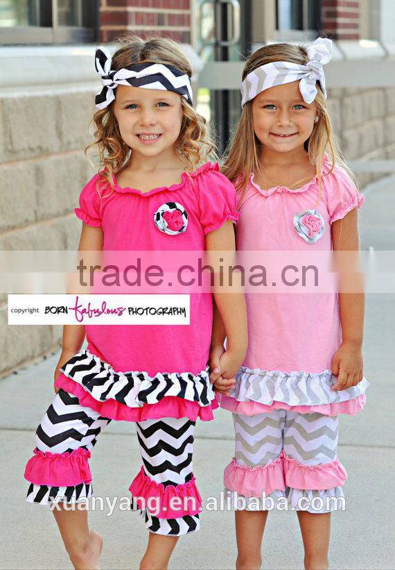 persnickety girls spring and summer clothing set toddler girl boutique clothing set wholesale price factory sale 2 pcs outfit
