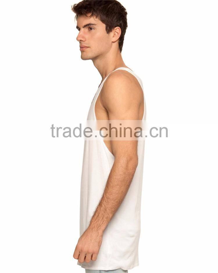Low cut sexy men tank top