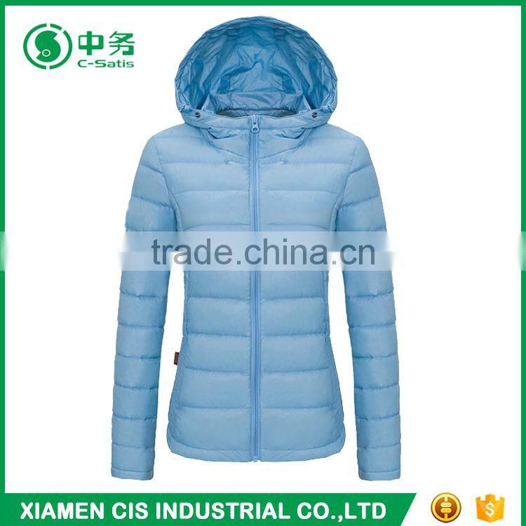 2017 Trending Product Winter Hoody Woman Duck Down Jacket for Winters