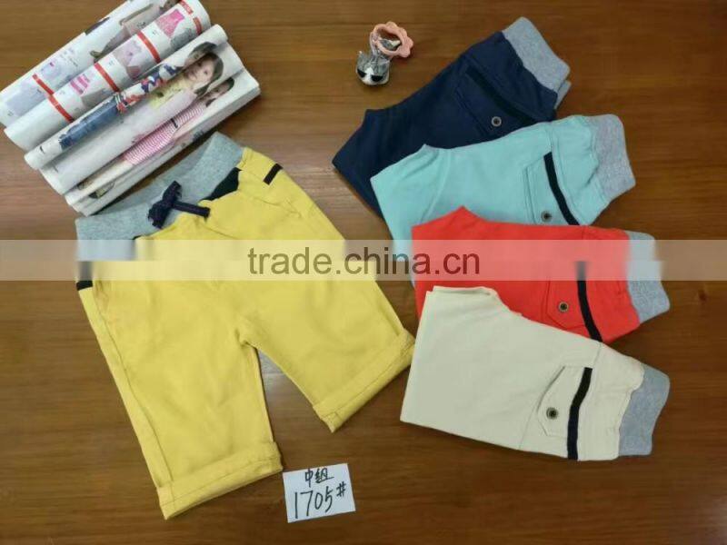 Hot Cheap Turkey Baby boy summer casual Trousers Kids 4 Years old Short Cool pants