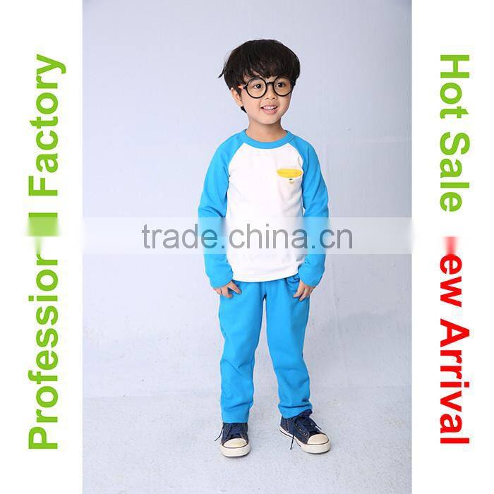 Cute pure color fashioned frozen clothes for kids